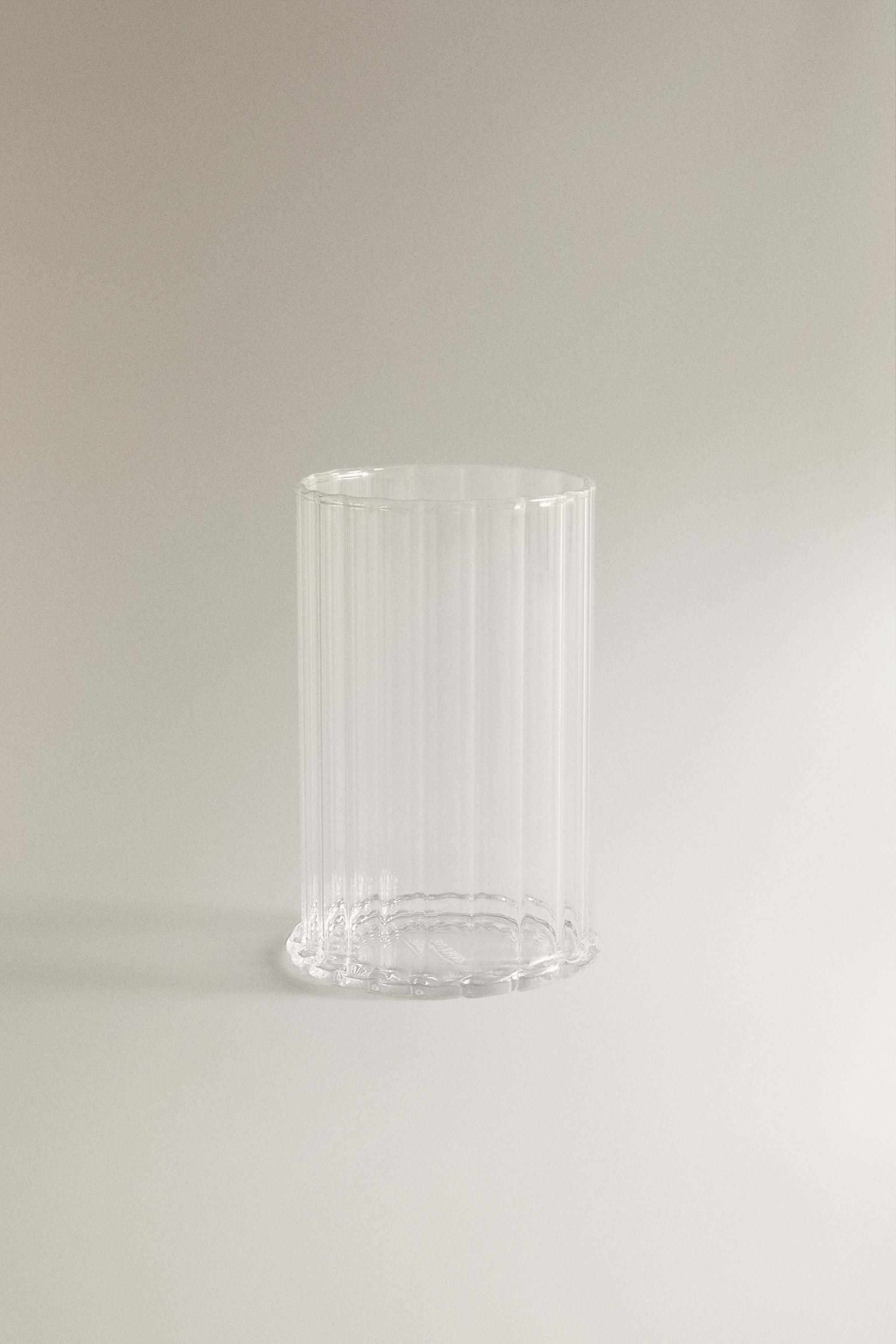 BOROSILICATE TOOTHBRUSH TUMBLER